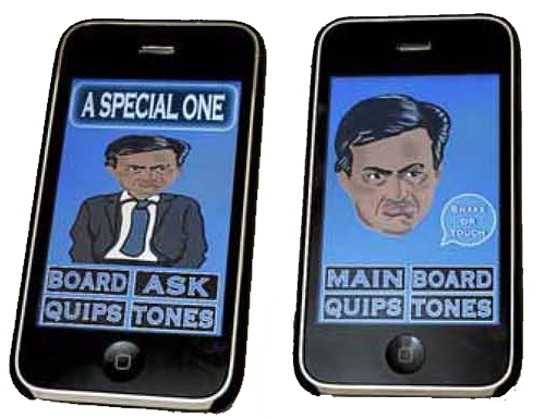 Aplicación Iphone Mourinho